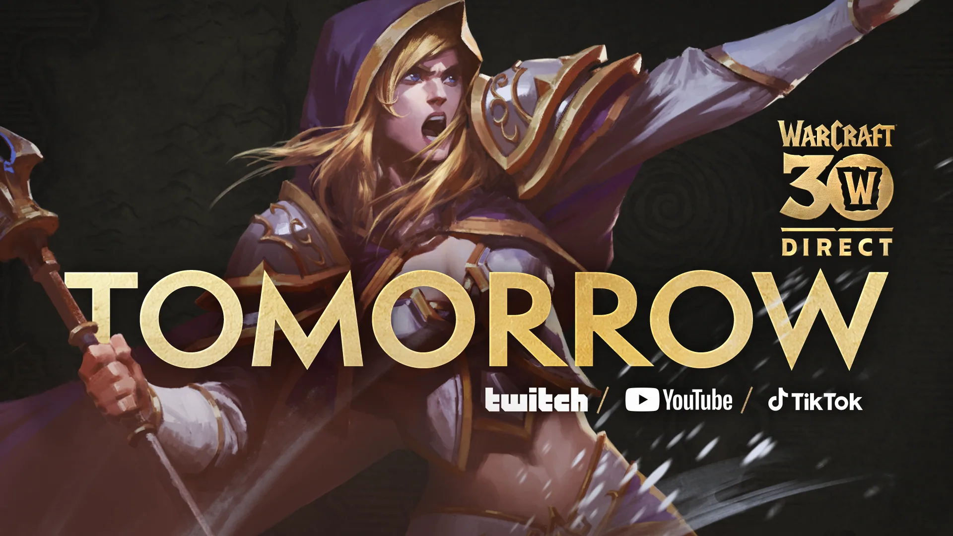 Warcraft Direct: Warcaft Direct Tomorrow Social 1920x1080