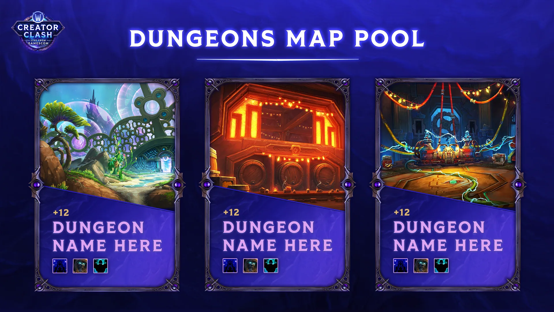 Gamescom: Creator Clash: CC Dungeons MapPool