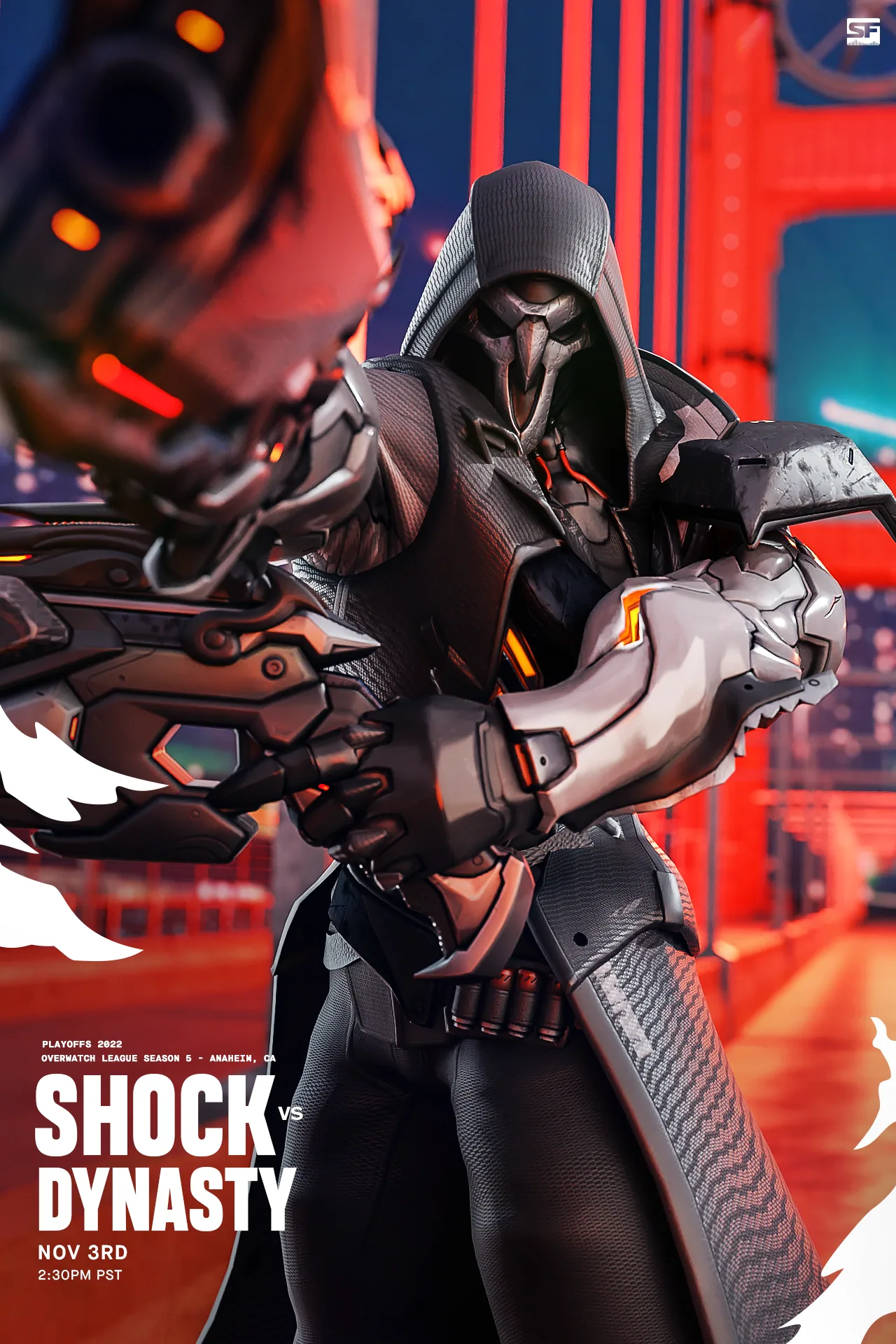 3D match posters: vsdynasty game4