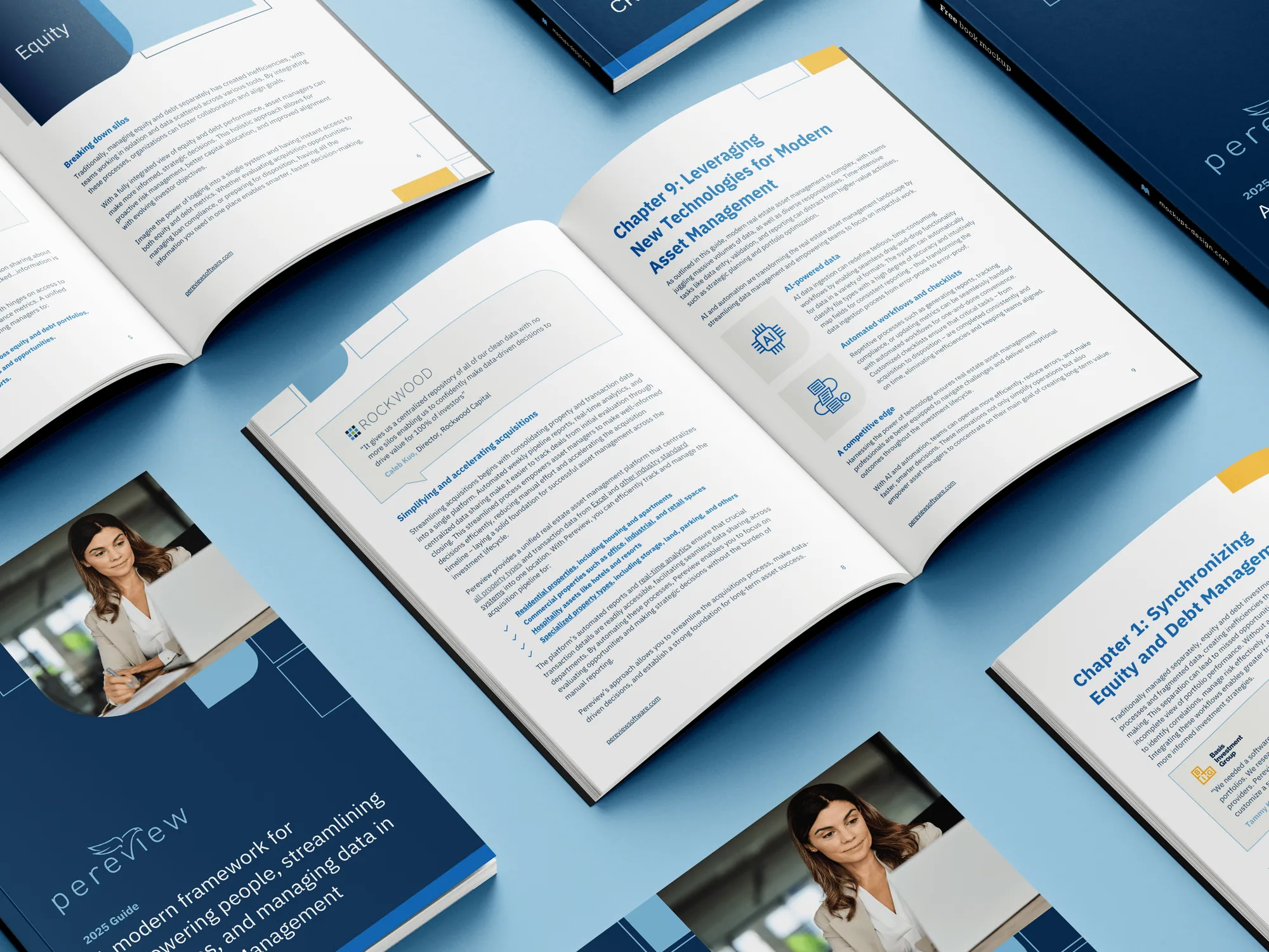 Booklet design: booklet large