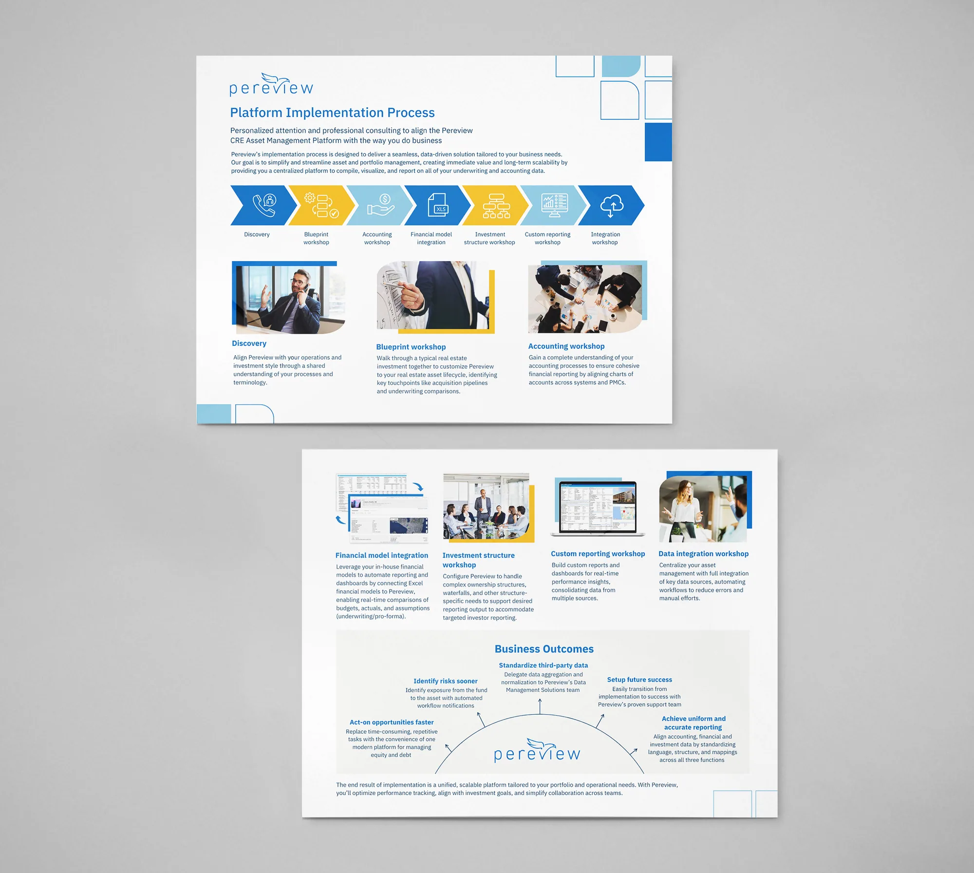 Print & sales collateral: mockup234