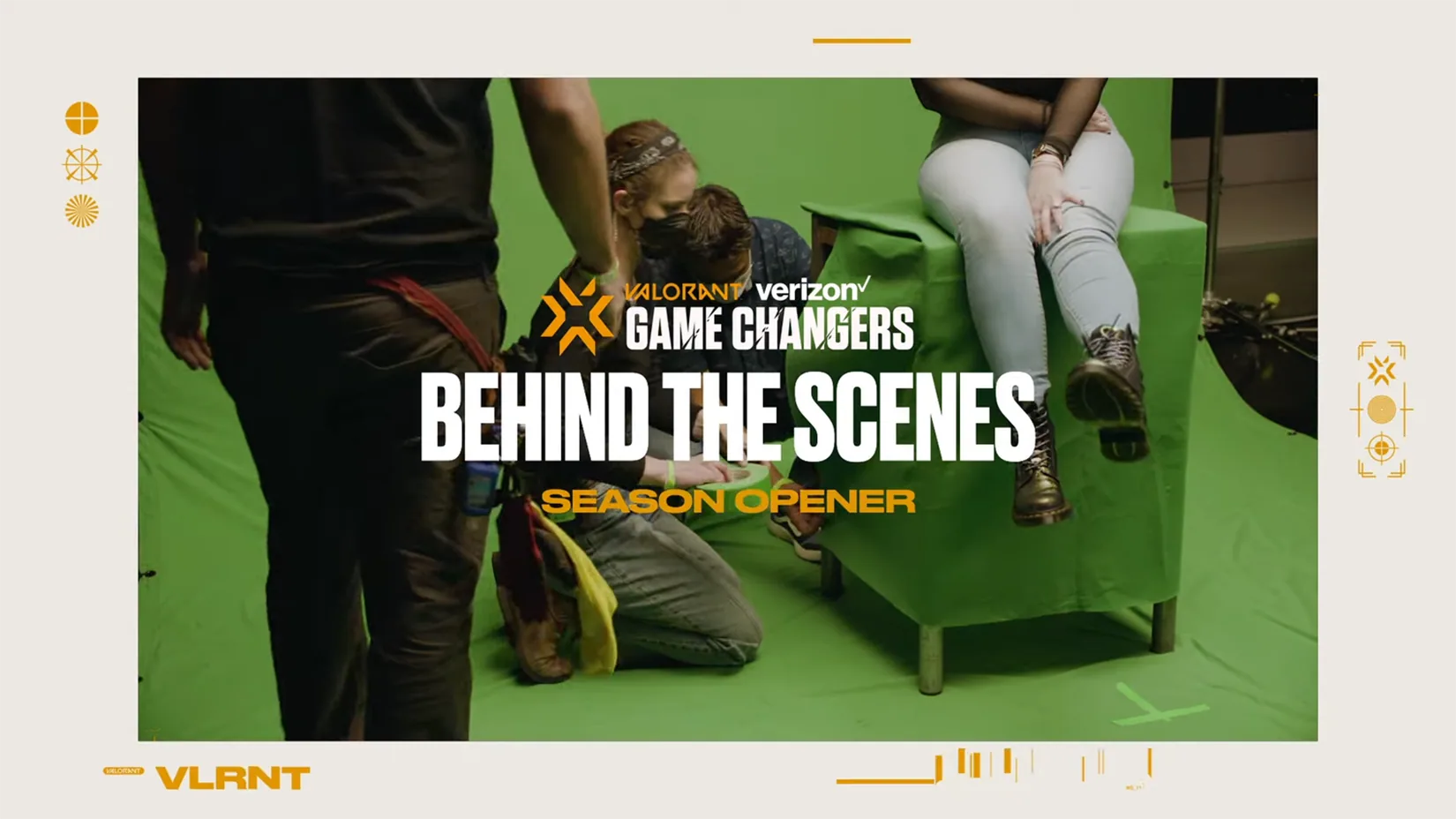 VCT broadcast graphics: Girl's Best Friend Behind the Scenes 2022 Verizon VCT Game Changers 0 7