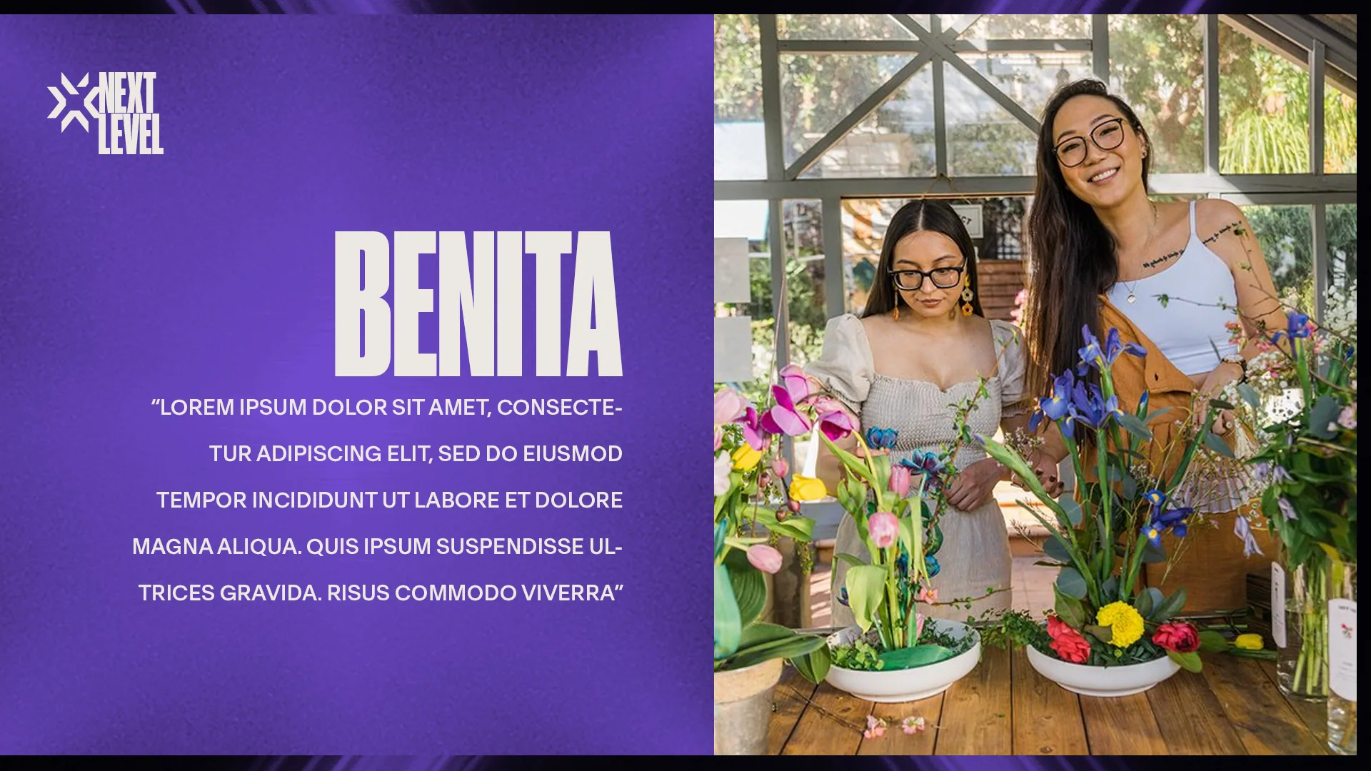 Next Level podcast: benita