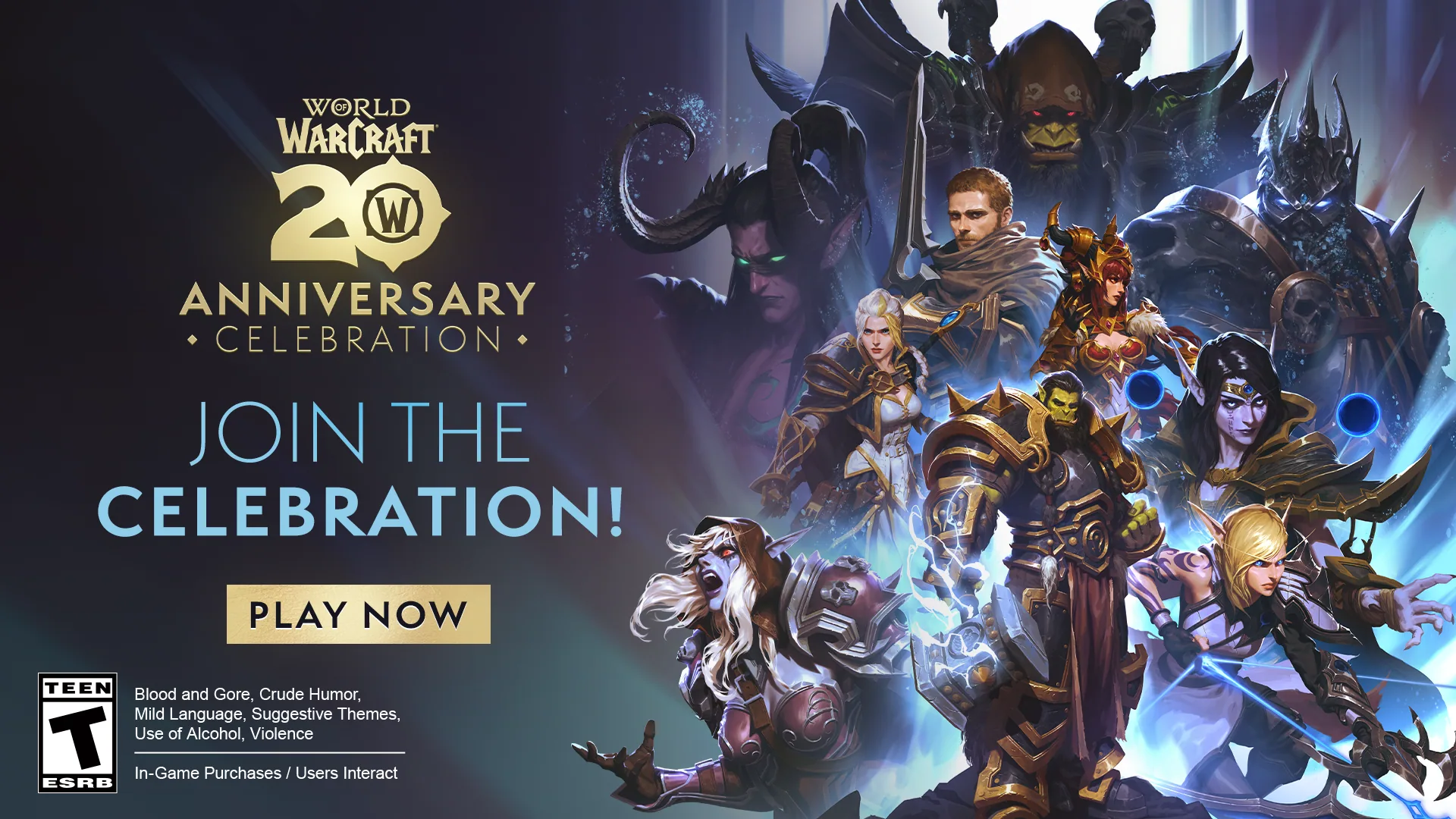 Paid & social campaigns: WoW 11 0 5Celebration 1920x1080 paid