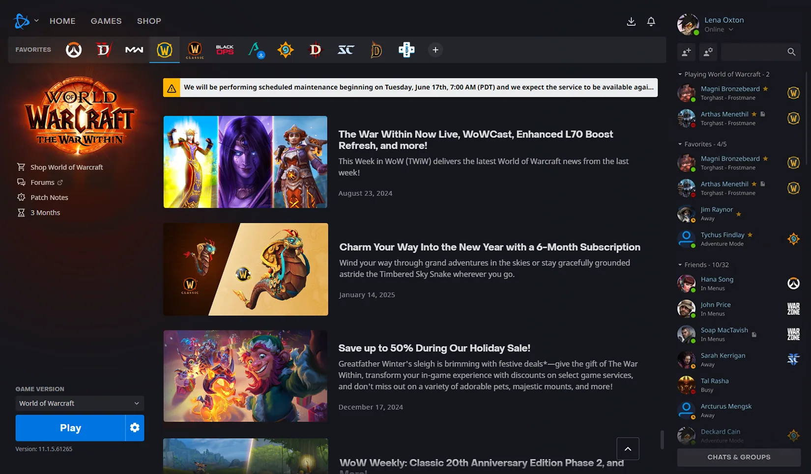 Battle.net & Blizzard.com: bnet01